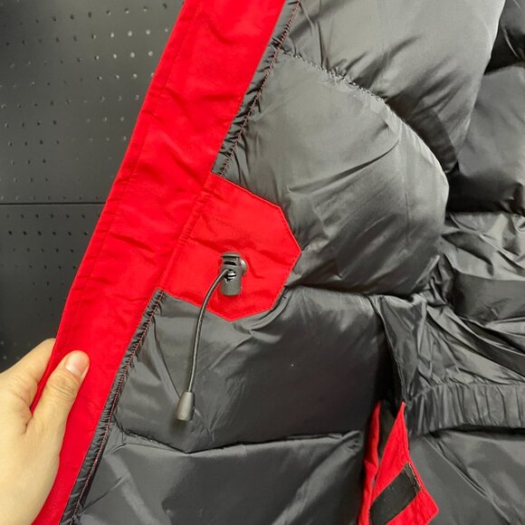 Canada Goose Red Expedition Parka – Authentic, Excellent Condition - Picture 6 of 9